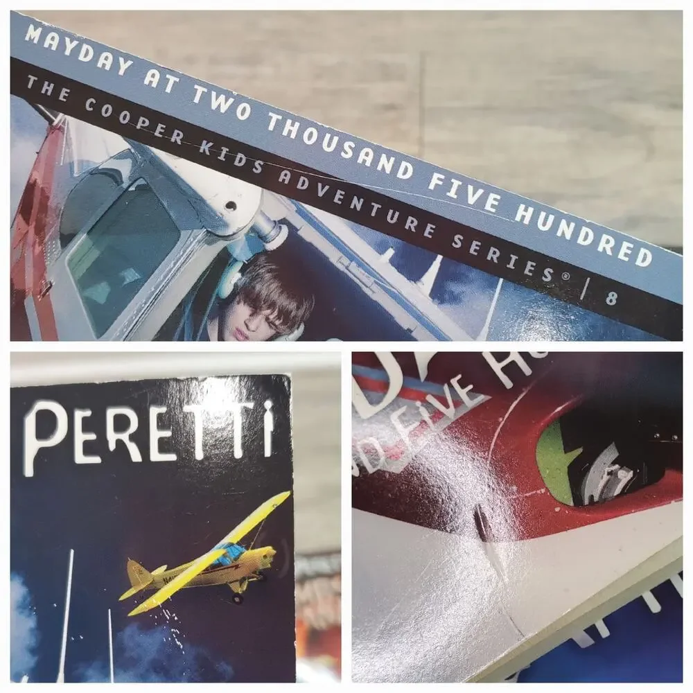 The Cooper Kids Frank Peretti 4 Book Lot Paperback Books (3, 5, 7-8)
